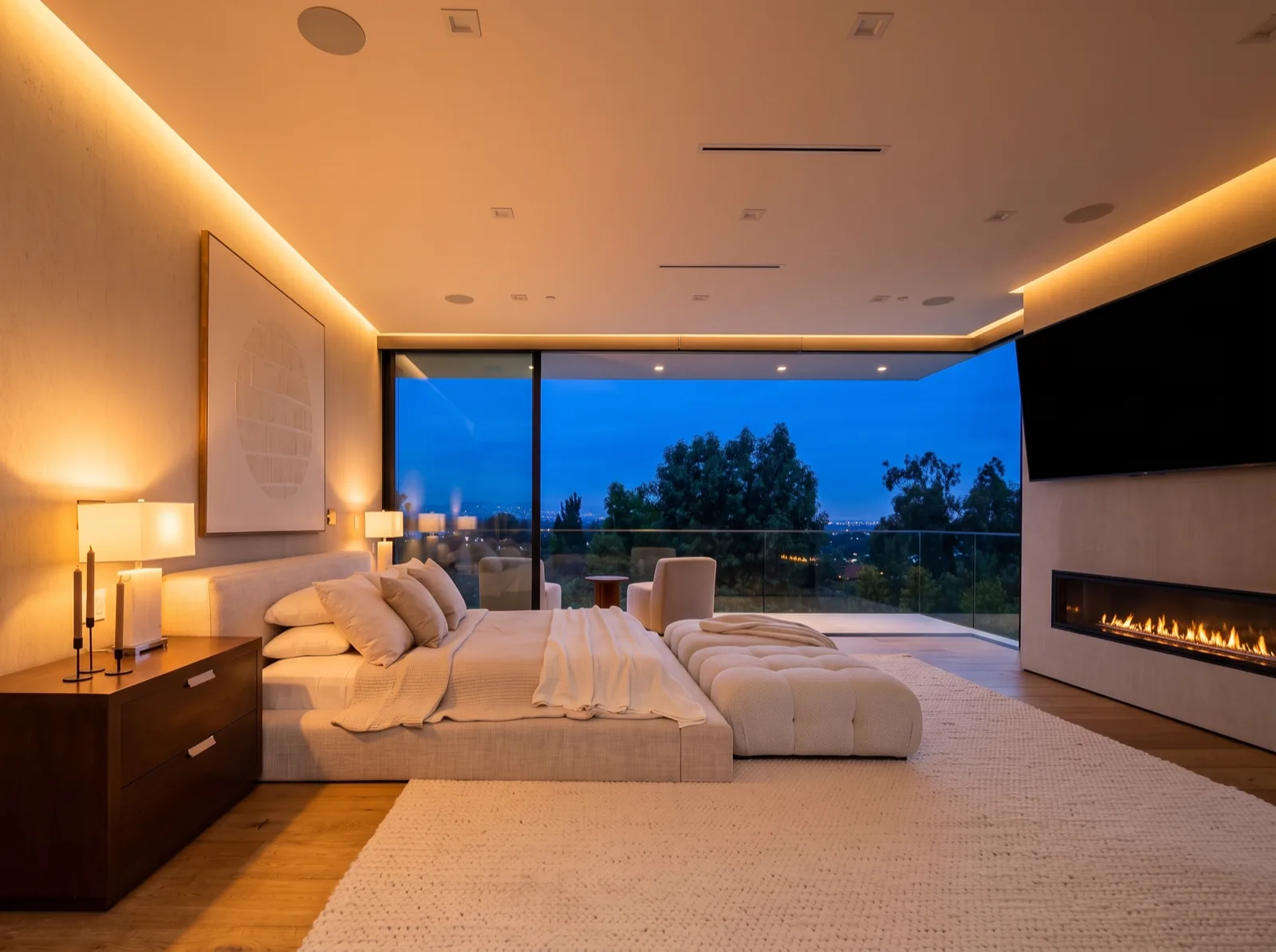 Master suite — evening concept